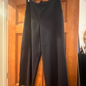 NWT Navy Theory Straight-Leg Trousers